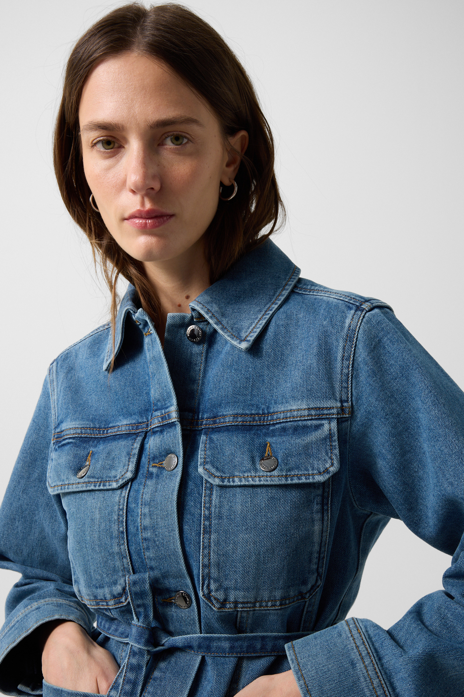 BOGNER Pelin denim jacket for women - Denim Blue