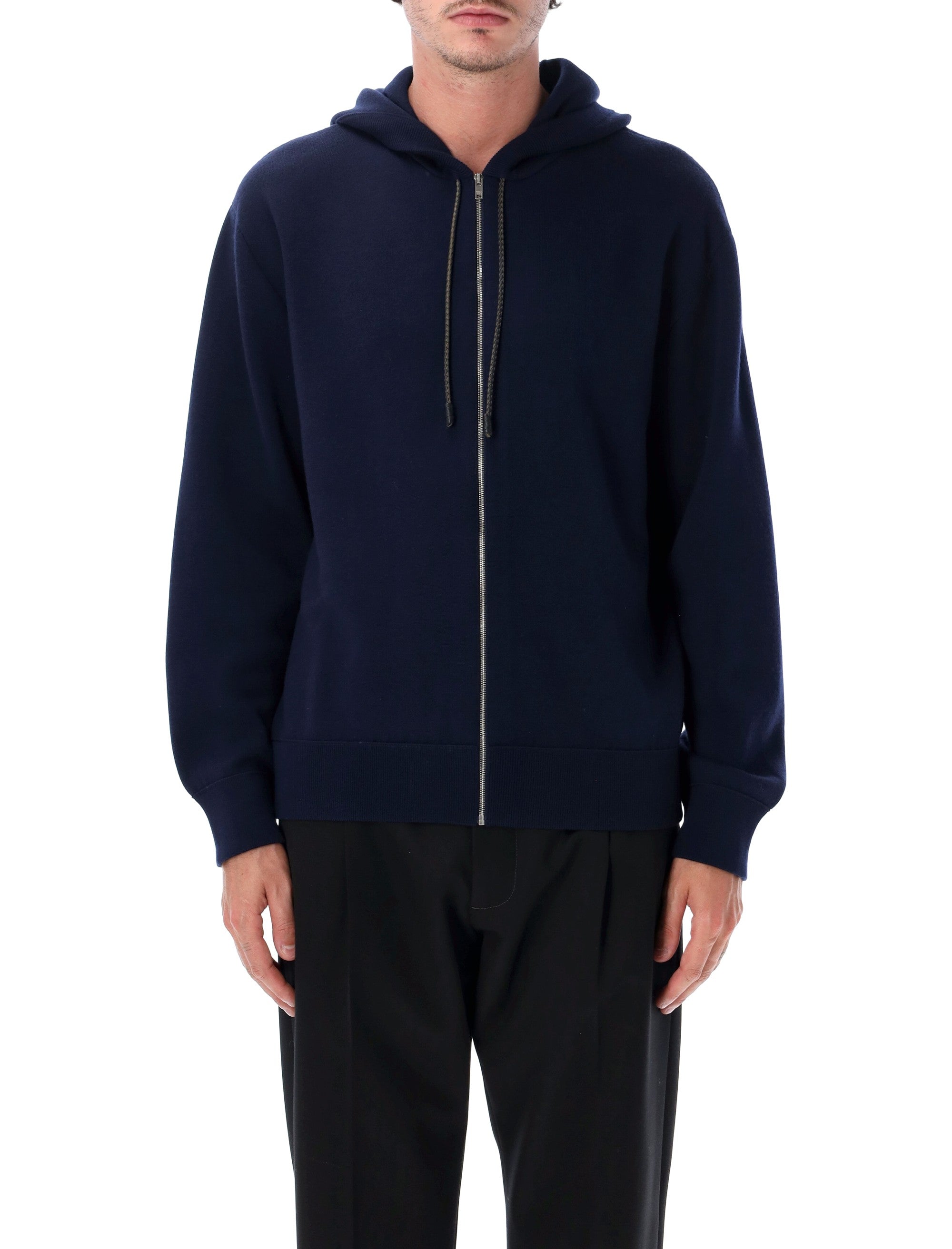 Wool-Blend Crewneck Sweater for Men