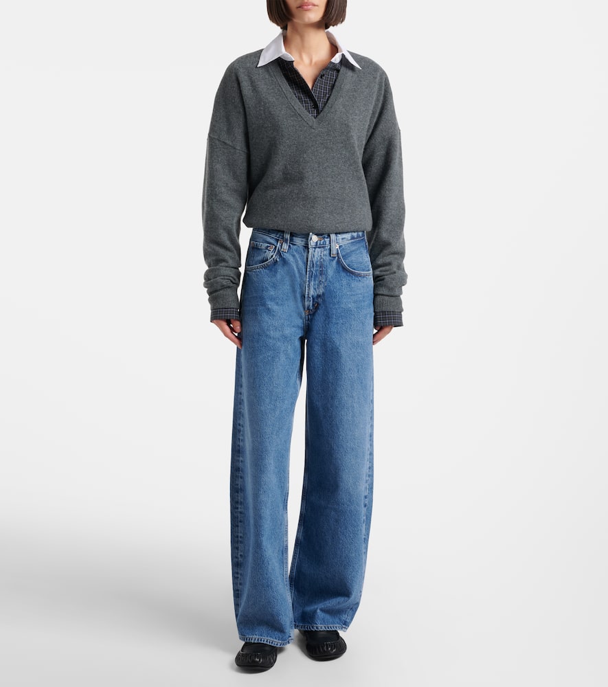 Low Curve wide-leg jeans