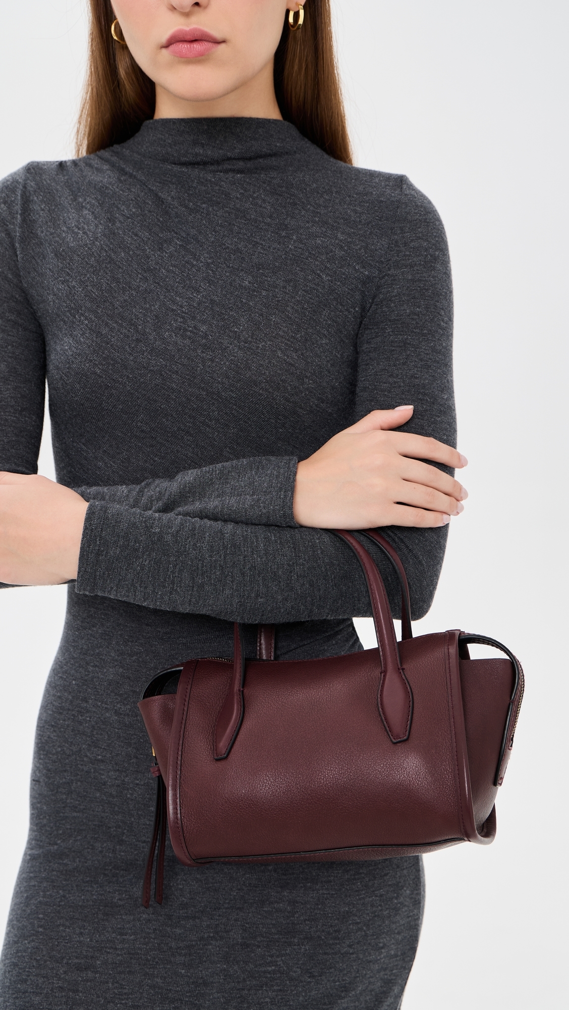 Lexington Crossbody Bag Dark Burgundy One Size