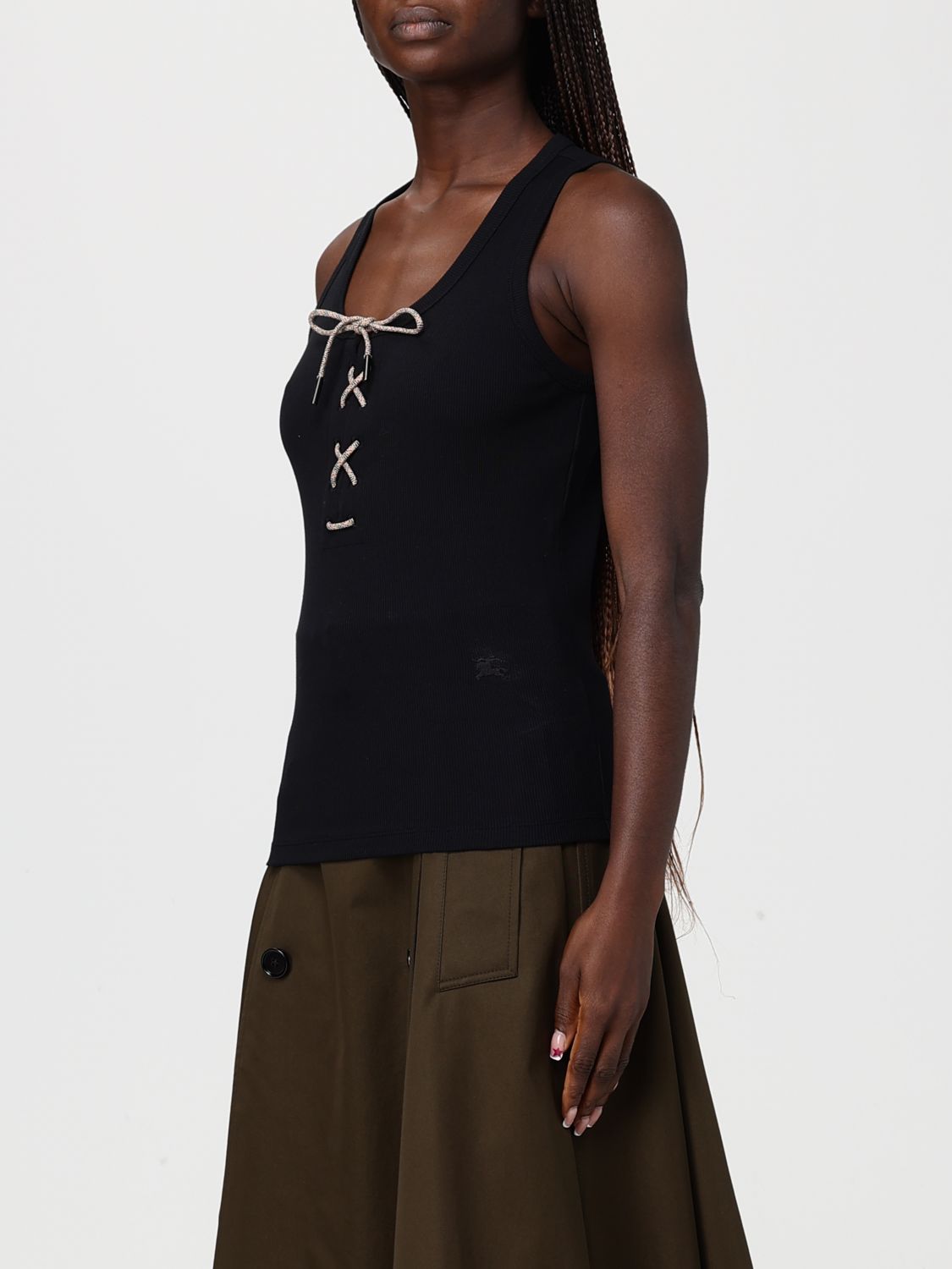 Top Woman color Black