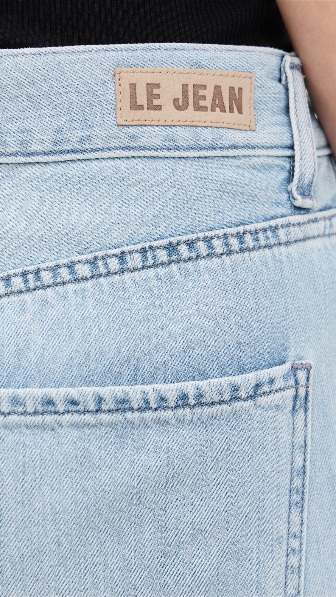 LE JEAN Juliette Wide Leg Jeans Heartbreak