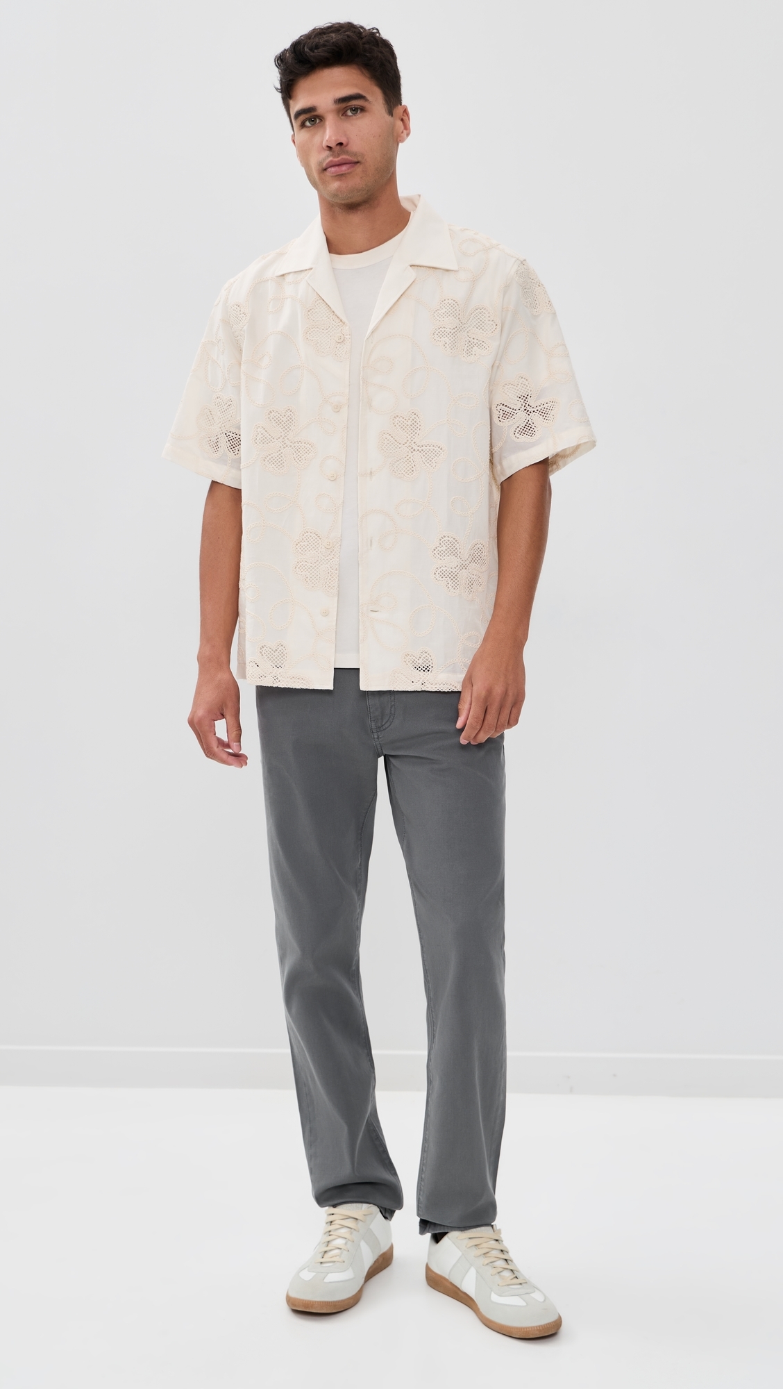 AMS Slim Twill Pants Stormy Weather