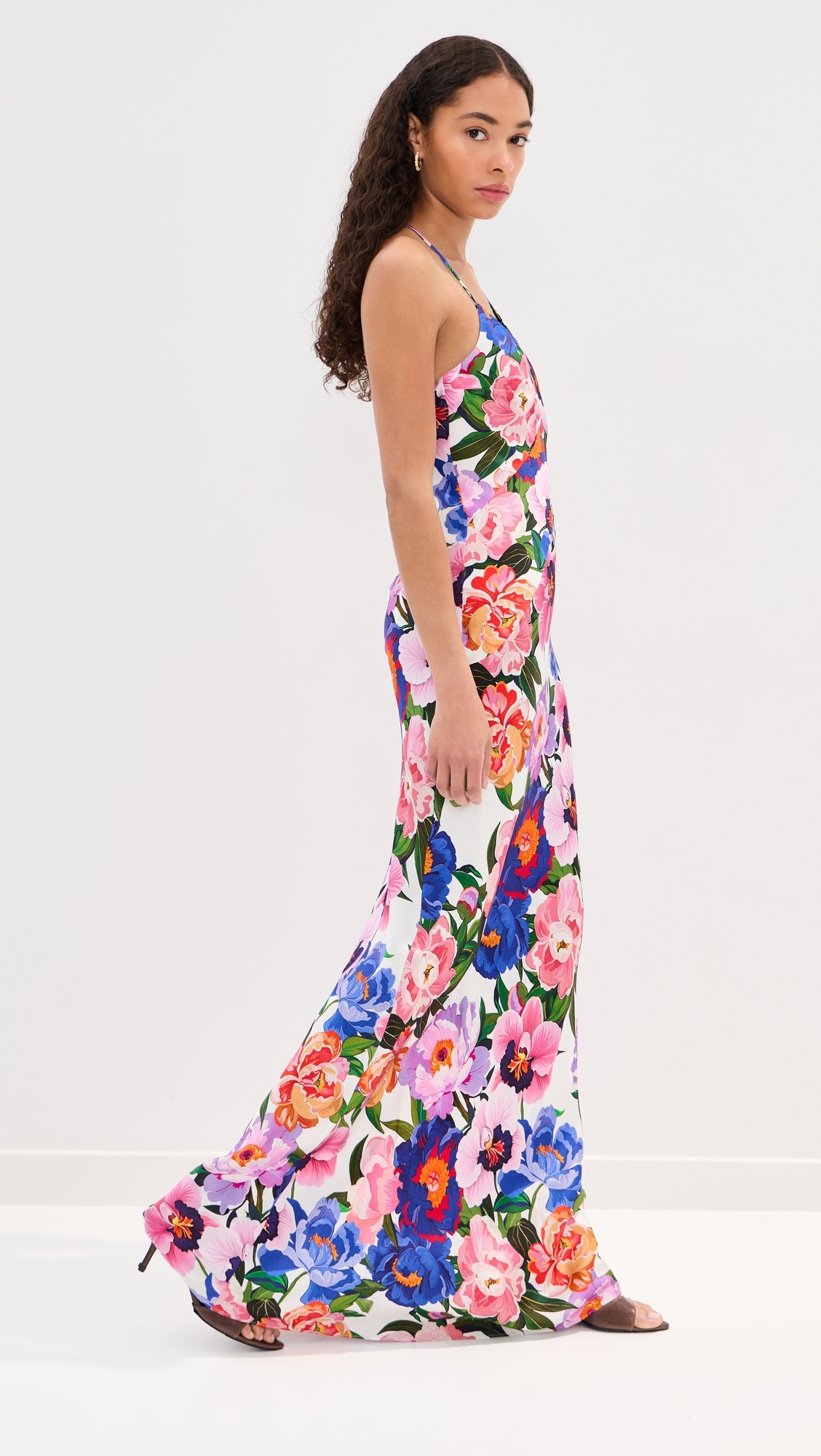 Olive Dress Floral Candy