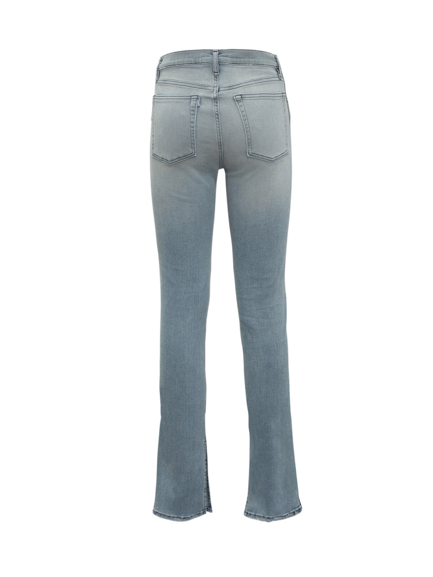 Blue Slim Mid Rise Jeans