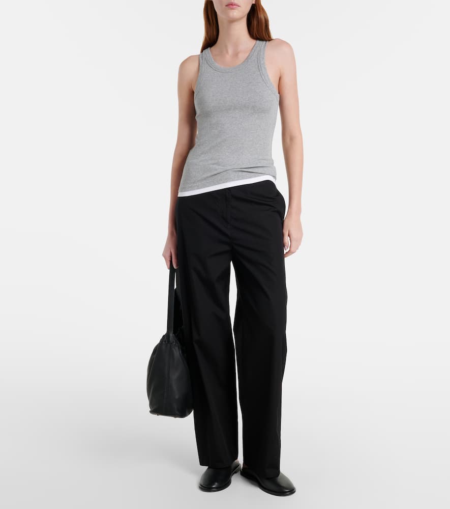 Orion ribbed-knit tank top