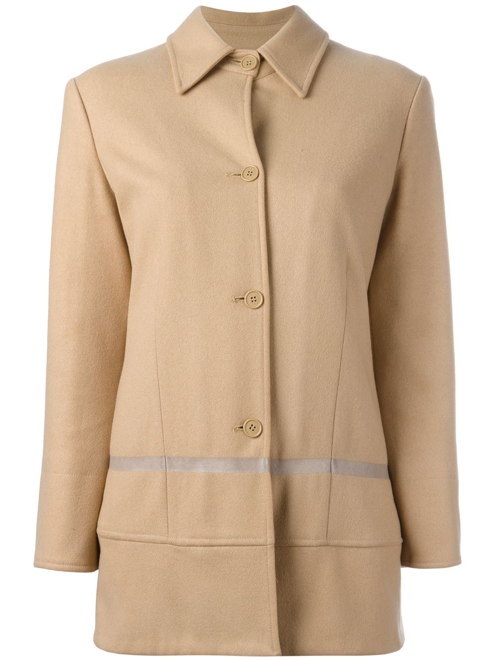 Single breasted coat - Neutrals