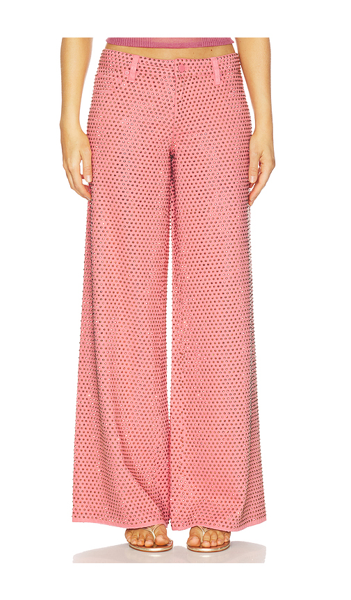 Alice + Olivia Amazing Baggy Jean in Red. 24. Also , 26, 27, 28, 29