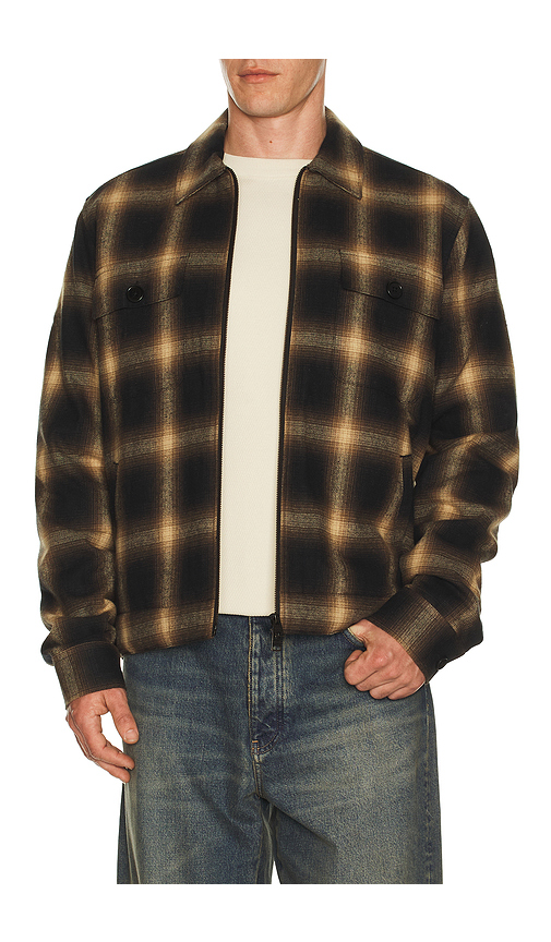ALLSAINTS Mathers Jacket in Brown. - L also in M, S, XL/1X