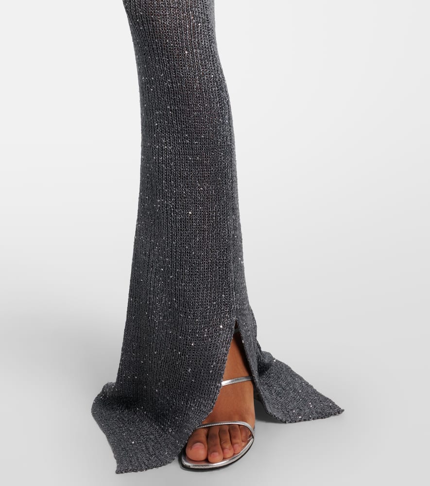 Alma sequined maxi skirt