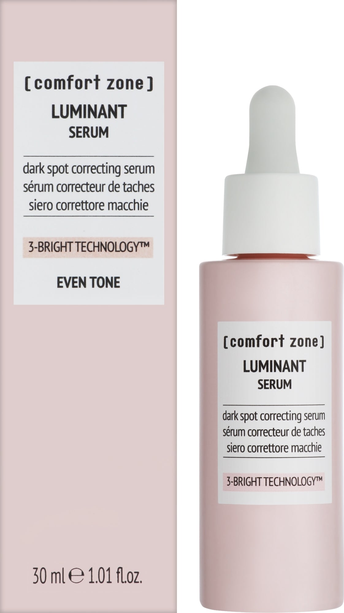 Siero viso illuminante anti-pigmentazione Comfort Zone Luminant Seru