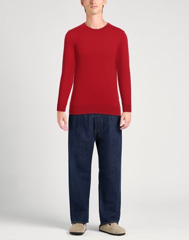 Replay Man Sweater Red Size S Virgin Wool, Polyester, Elastane