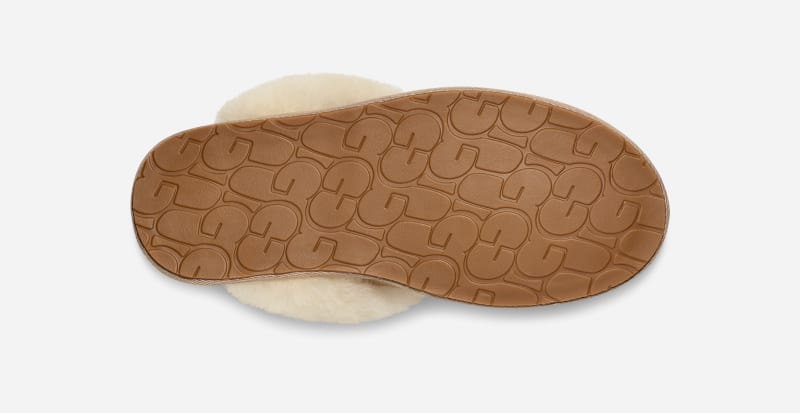® Women's Scuffette II Suede Sheepskin Slipper in Sand