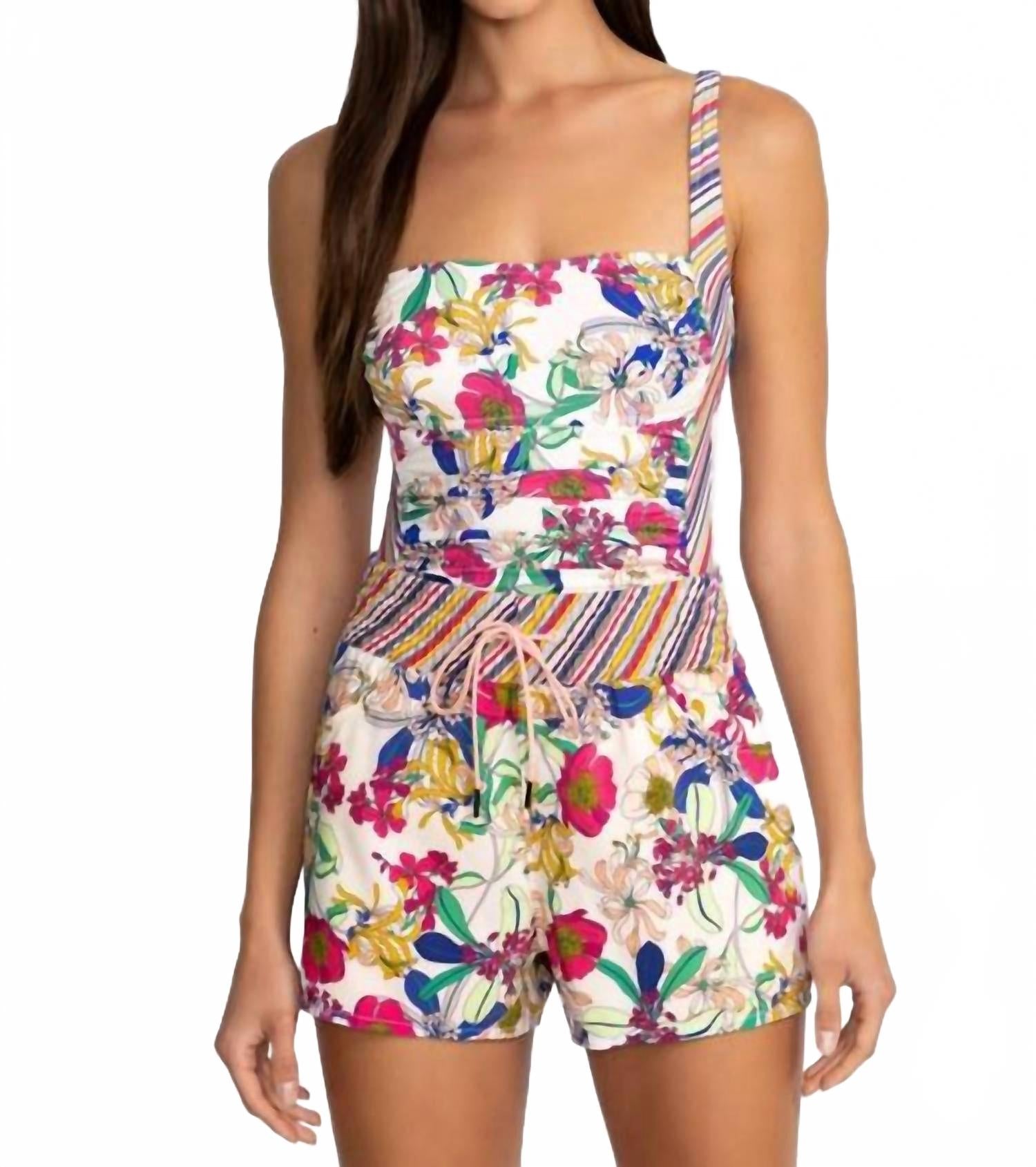 High Waist Board Shorts In Aldrich