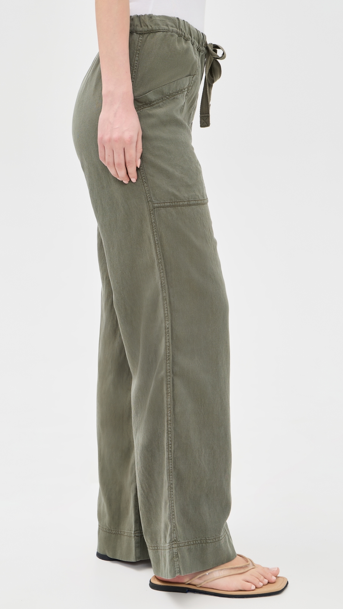 Topanga Drape Pants Thyme
