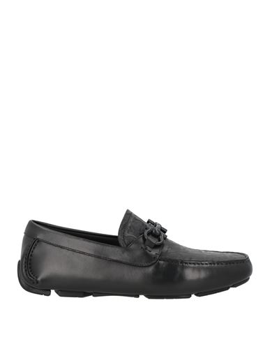 Ferragamo Man Loafers Black Size 5.5 Calfskin