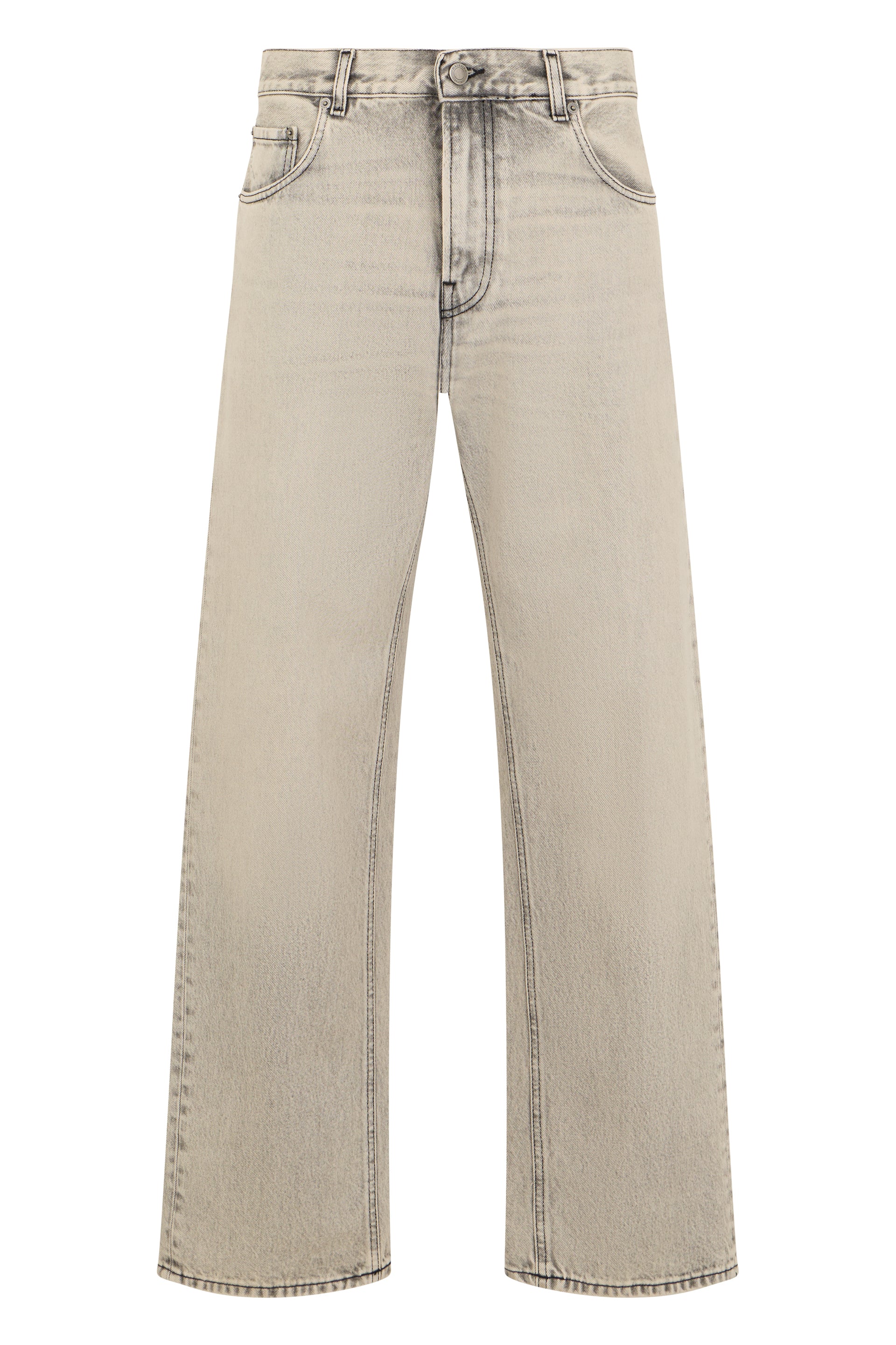 Loose Fit Straight Jeans for Women