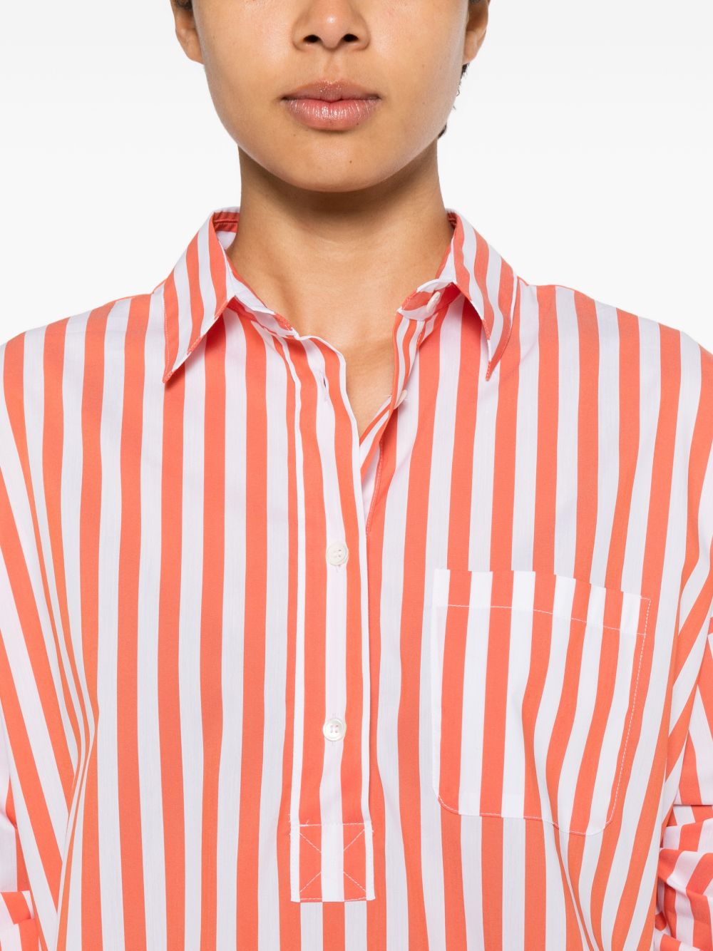 Chemise rayée en coton mélangé Archivio