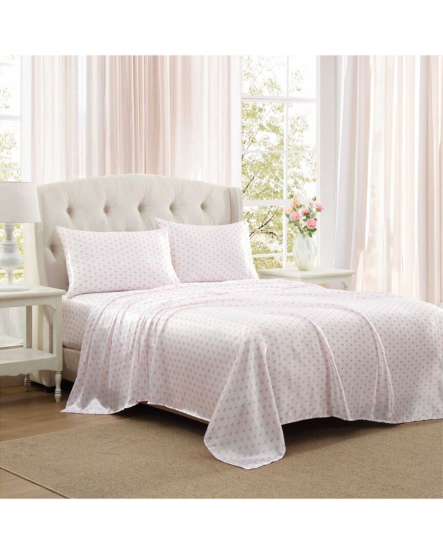 Heart Of Mine Satin Sheet Set
