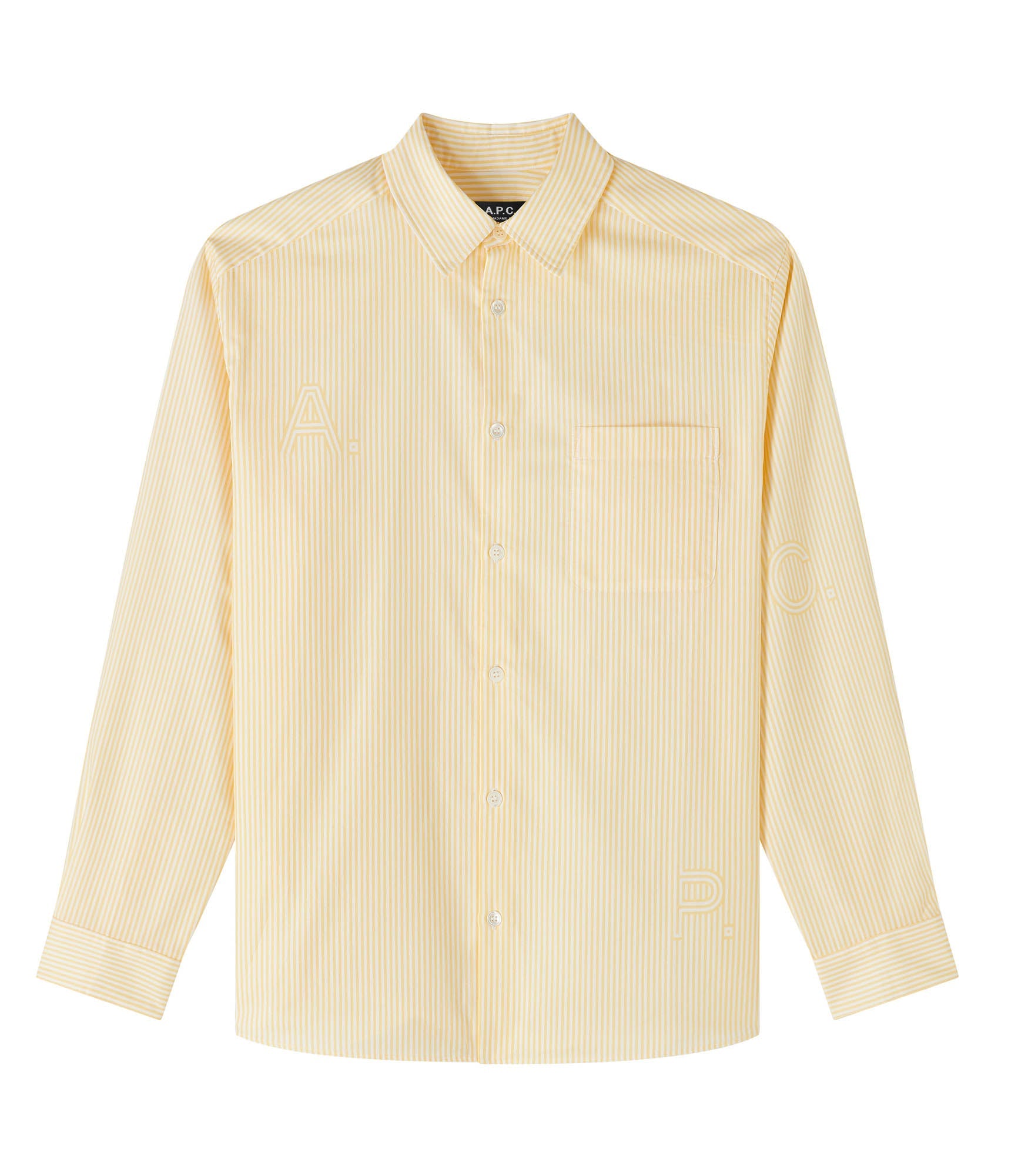 A. P.C. Malo shirt S DAA - Yellow