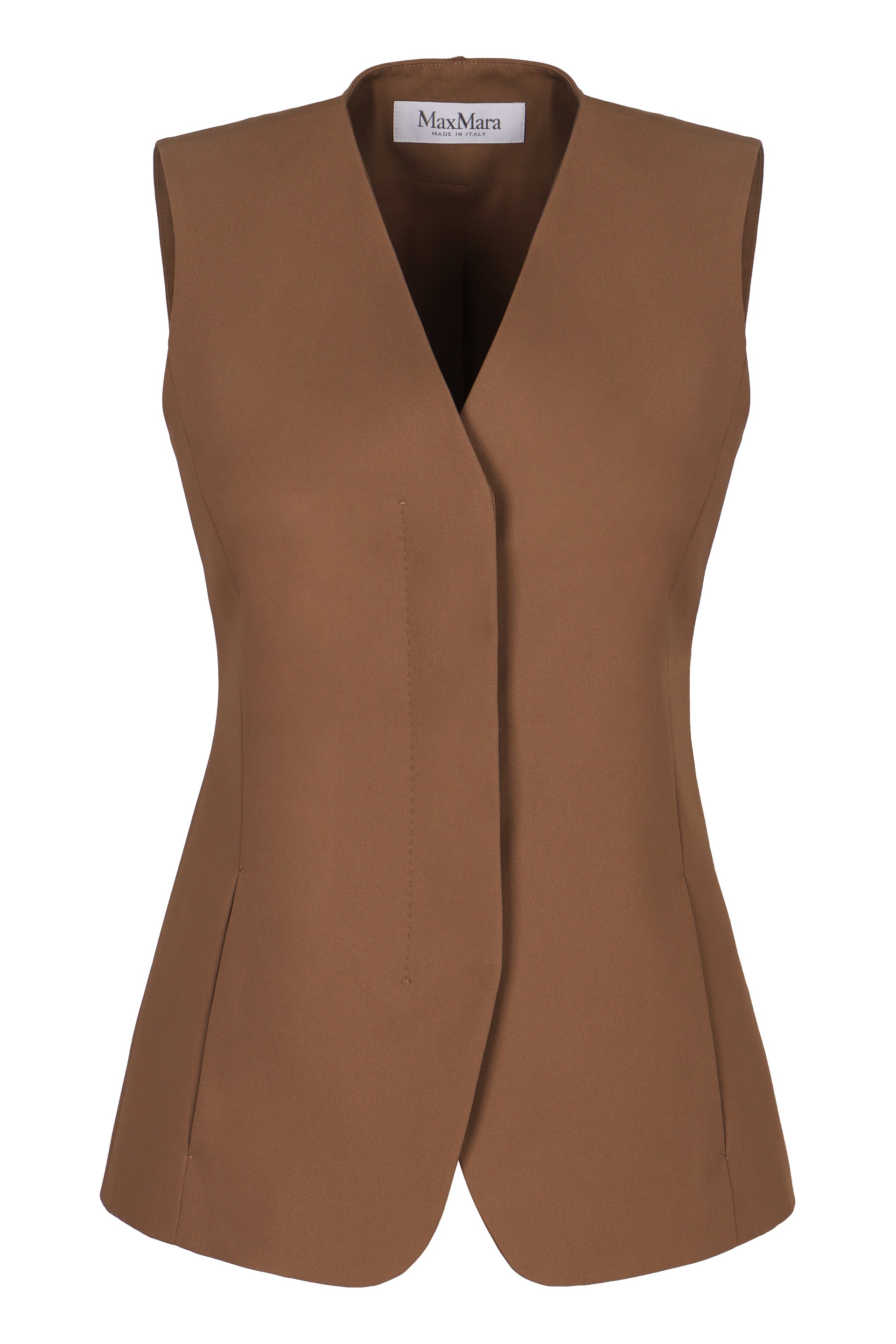 Reno Single-Breasted Cotton Vest