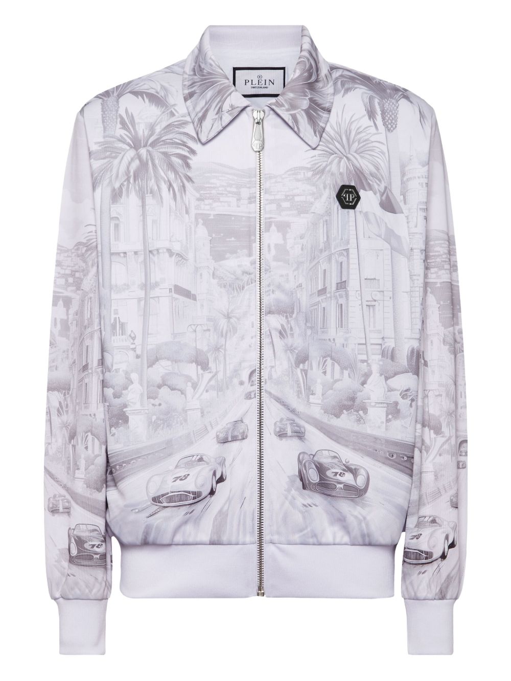 Philipp Plein Montecarlo tracksuit jacket - White