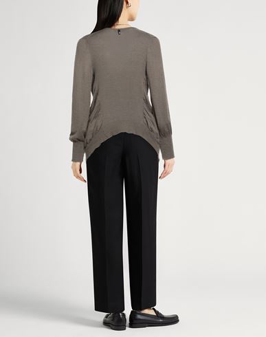 Woman Cardigan Khaki Size S Polyamide, Mohair wool