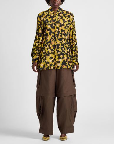 Caring Woman Shirt Mustard Size 12 Viscose