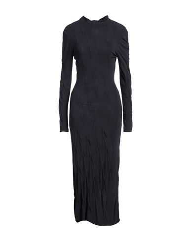 Christina Seewald Woman Midi dress Navy Size S Viscose, Elastane, Polyamide
