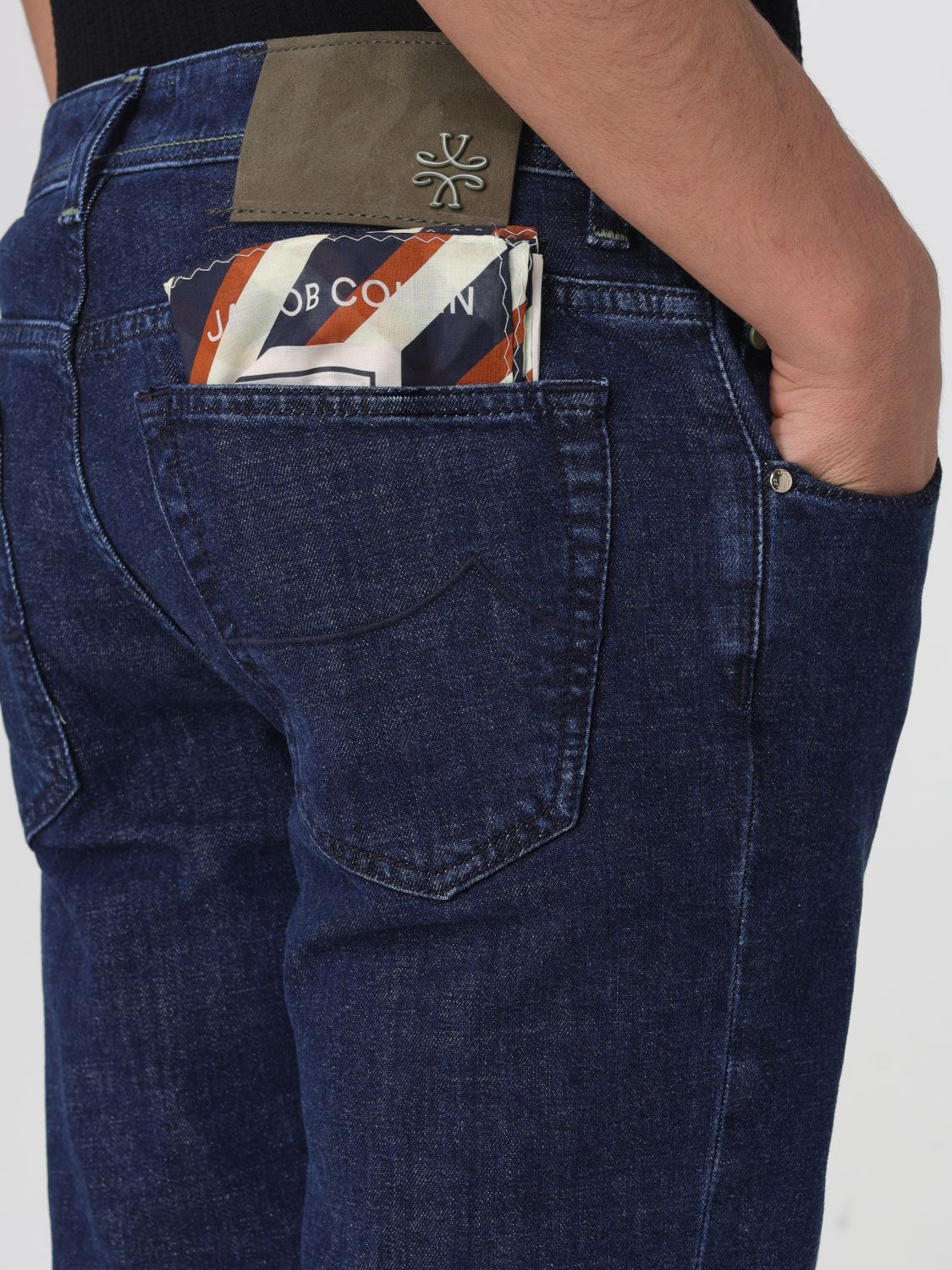 Jeans Men color Navy