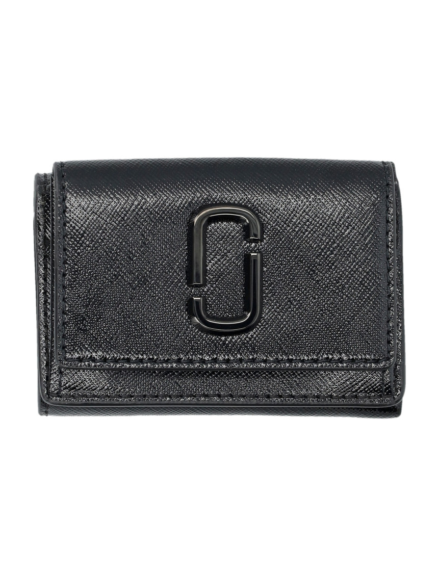 Black The Mini Trifold wallet
