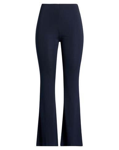 Gm Woman Pants Midnight blue Size 6 Polyester, Elastane