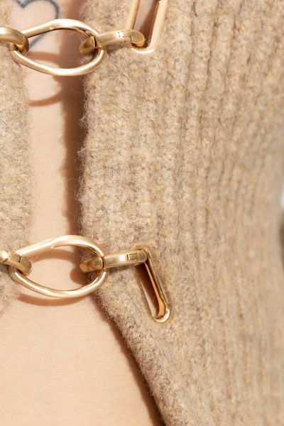 Cult Gaia Casella Embellished Cardigan