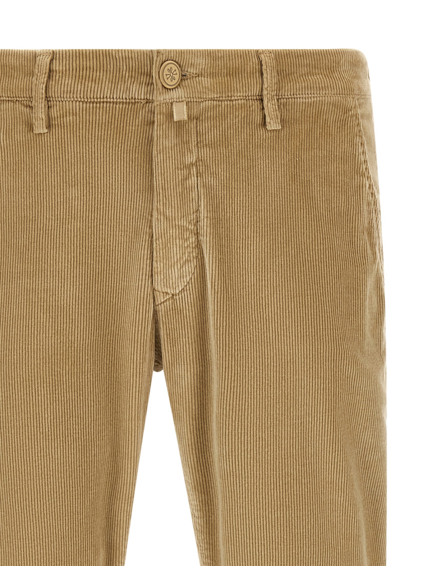 Jacob Cohen - bobby corduroy pants belt loops side pocket