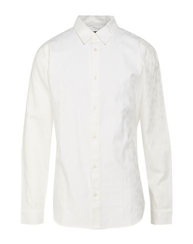 Man Shirt Off white Size L Cotton