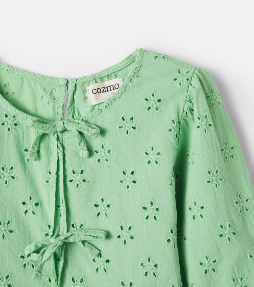 Alma broderie anglaise top and shorts set