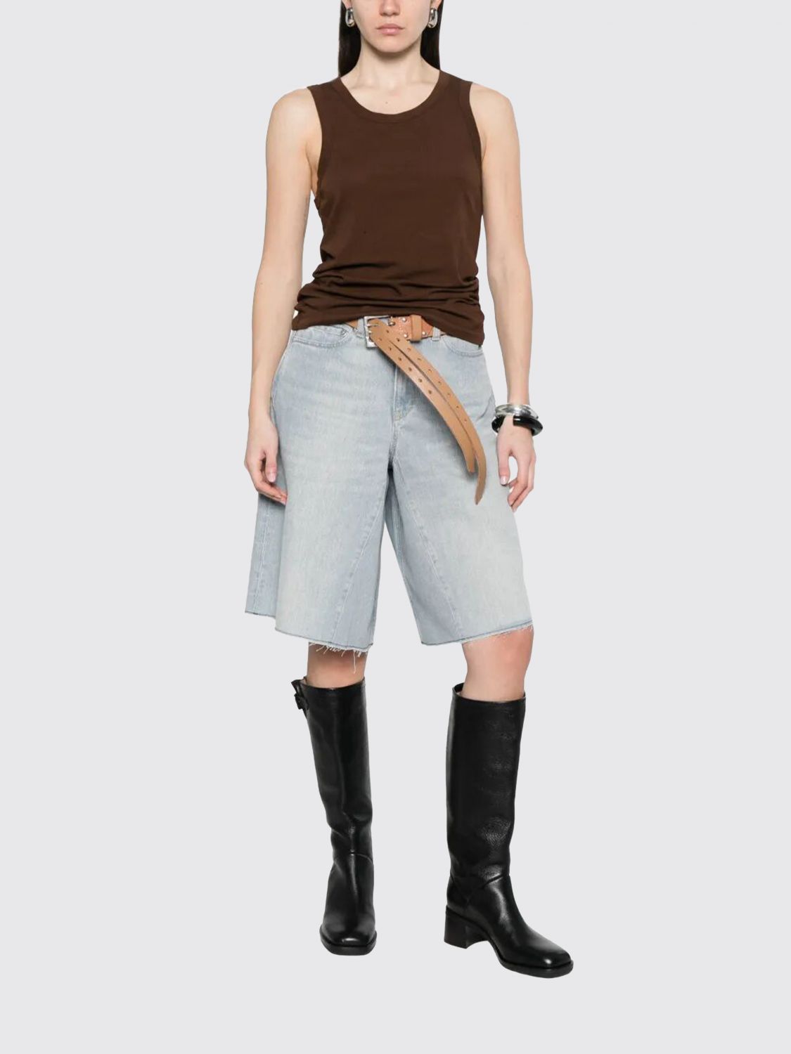Pants Woman color Blue