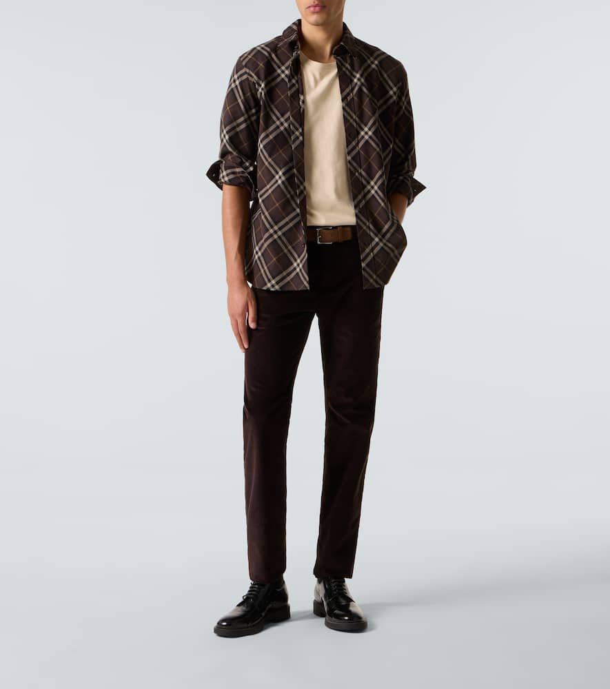 Cotton corduroy pants