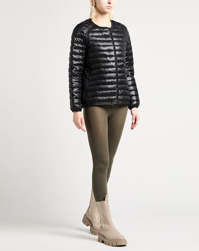 Woman Puffer Black Size S Polyamide, Polyester
