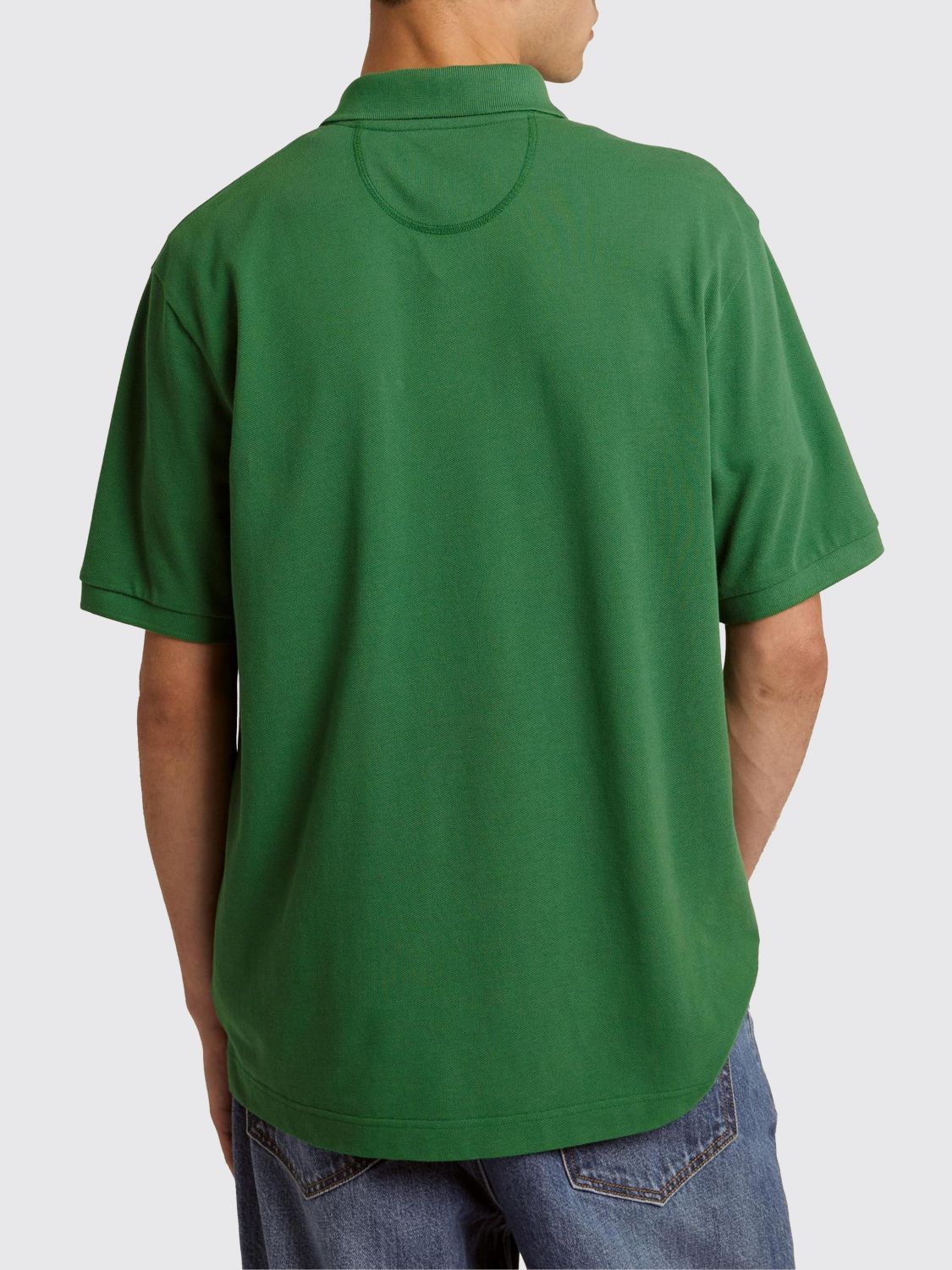 Polo Shirt Men color Green