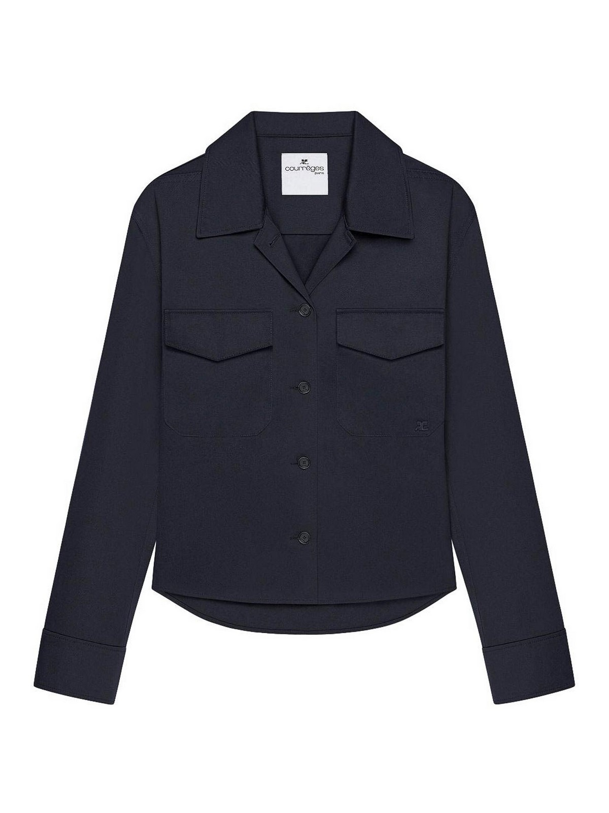 Navy Blue cotton shirt