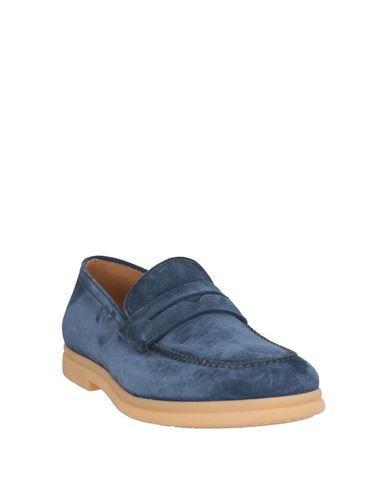 Corvari Man Loafers Blue Size 10 Leather