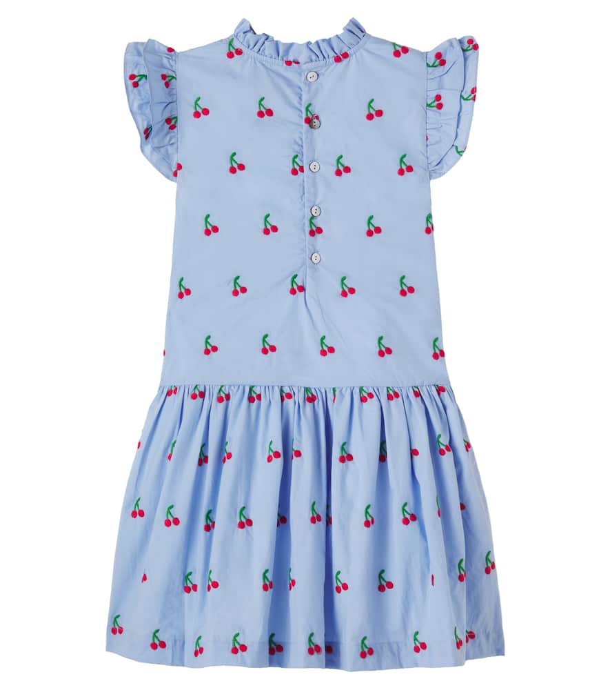 Rita embroidered ruffled dress