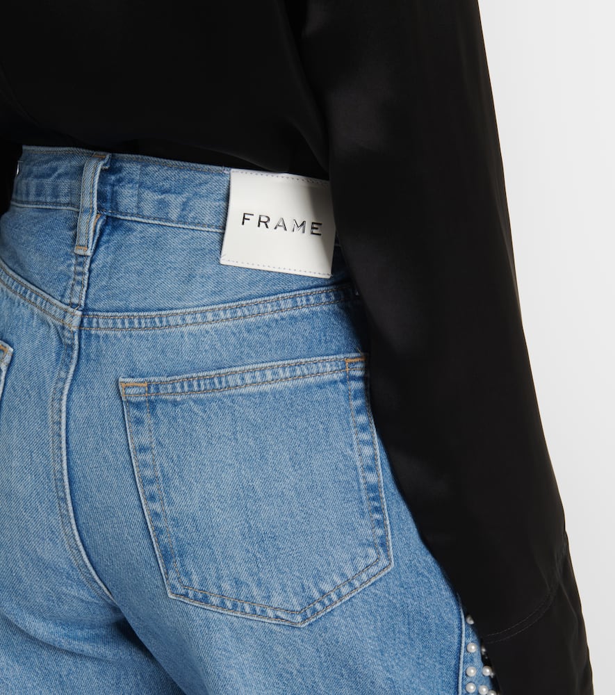Atelier Le Jane embellished cropped jeans