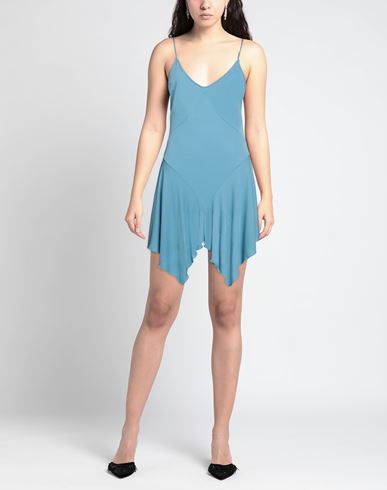Woman Short dress Pastel blue