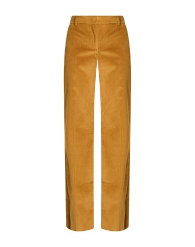 Woman Pants Mustard Size 6 Cotton, Polyester, Elastane