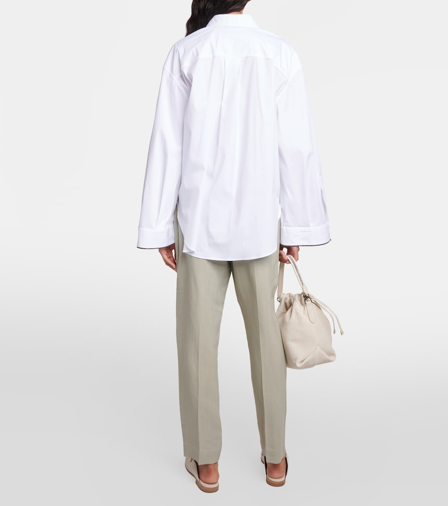 Cotton-blend shirt