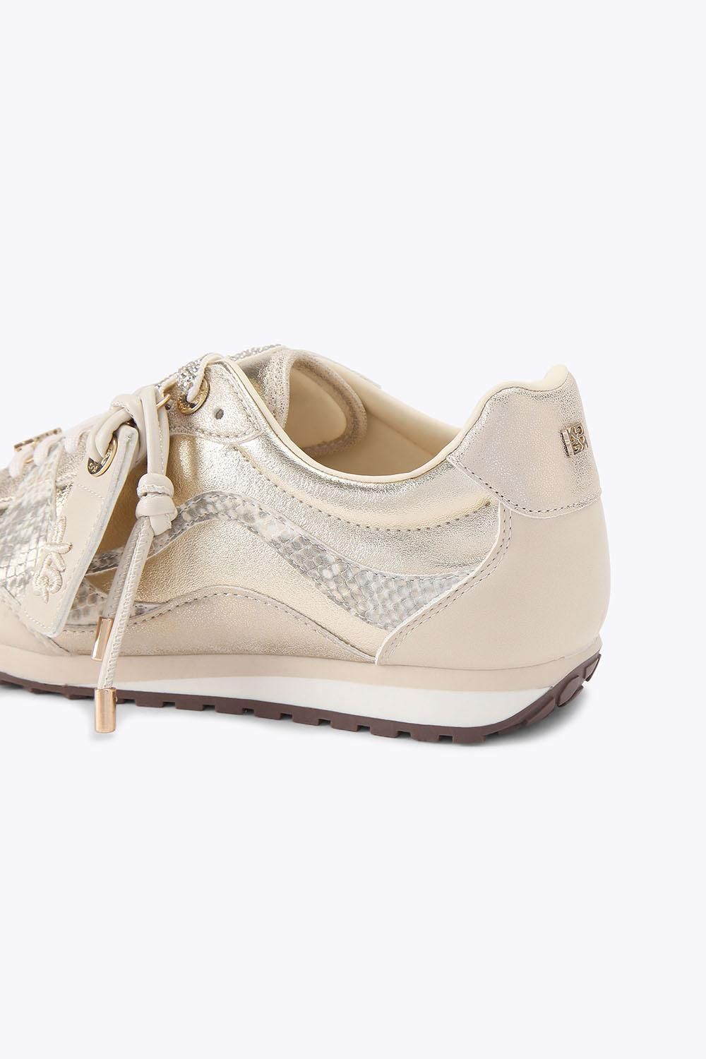 KG Kurt Geiger Women's 'Lorelei' Trainers in Gold