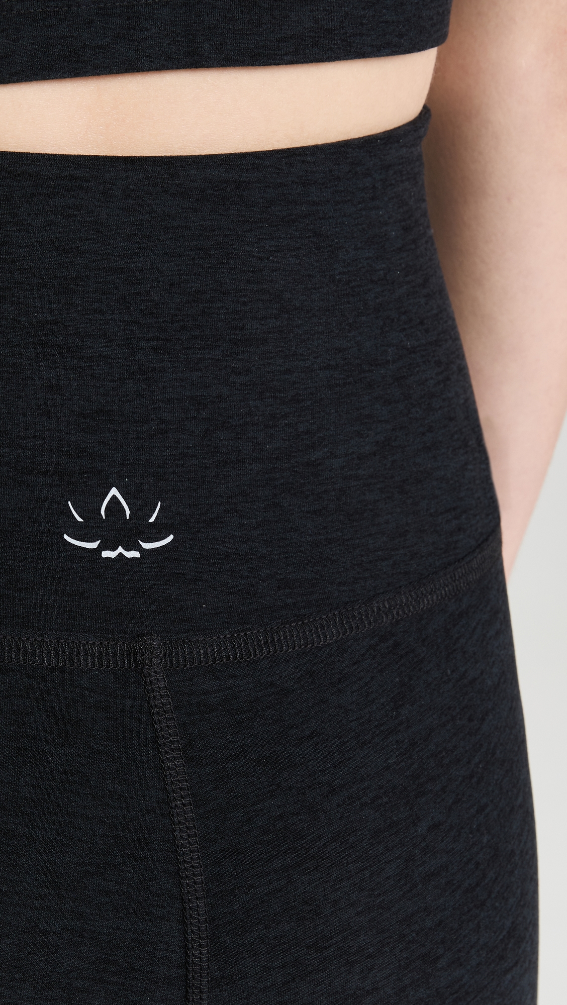 Spacedye Keep Pace Biker Shorts Darkest Night