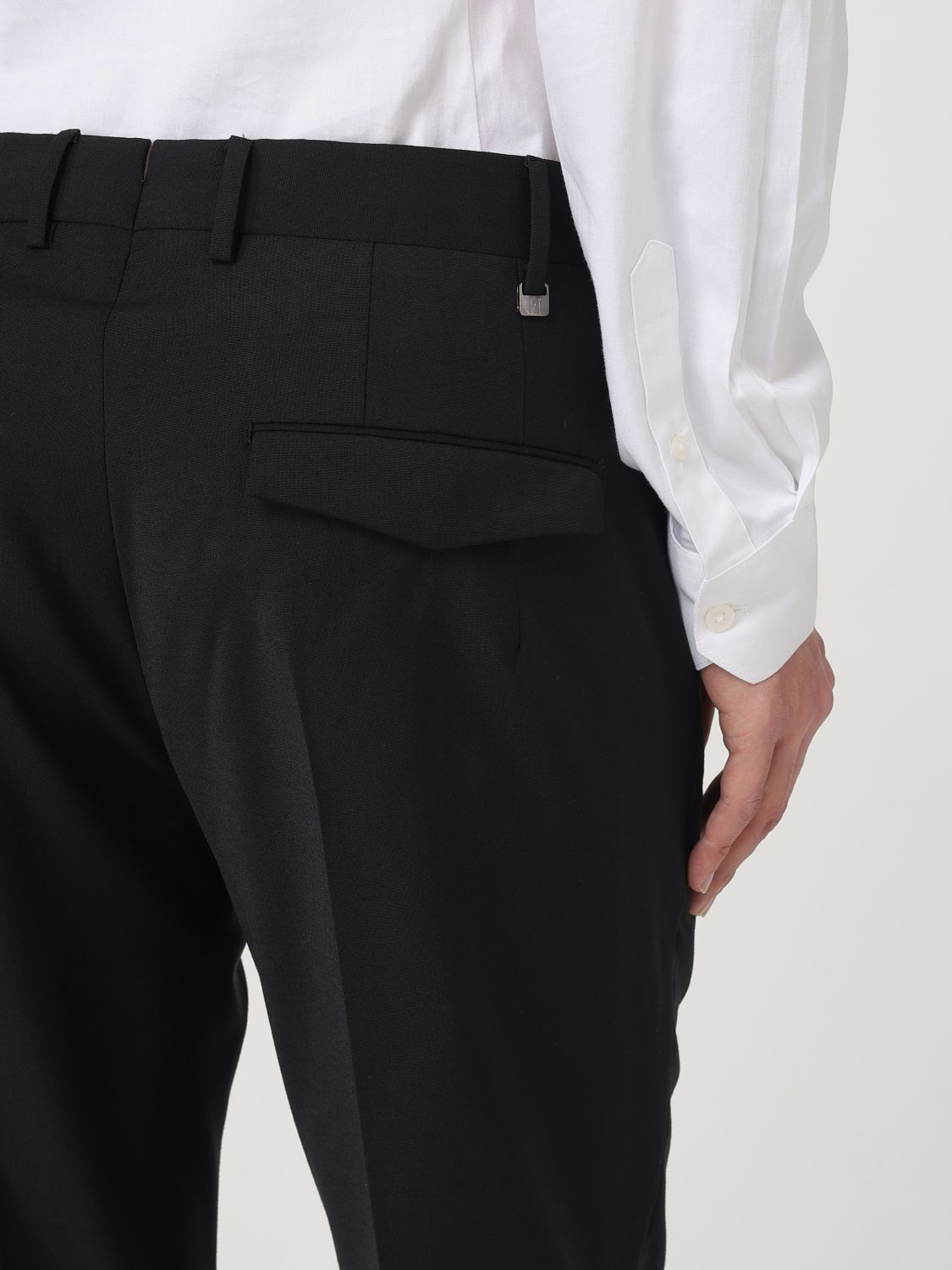 Pants Men color Black